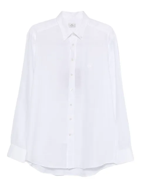 ETRO buttoned long-sleeve shirt White MRIB000499TU3F3