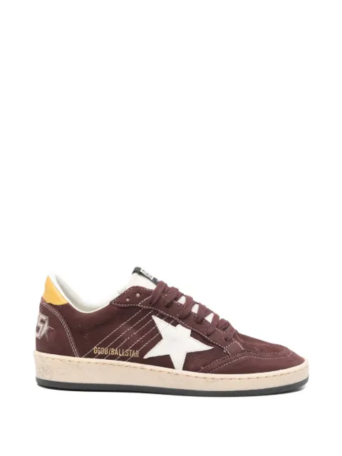 Golden Goose Ball Star lace-up sneakers Brown GWF00117F007205