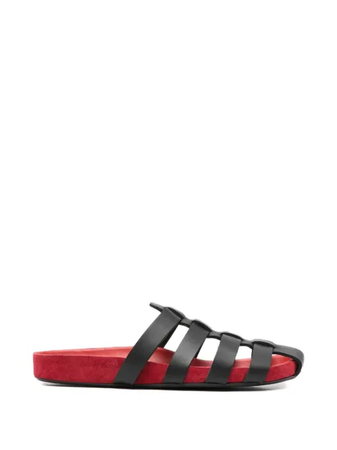 Jude Dusty cage sandals Black SS26FC010MC036CL014