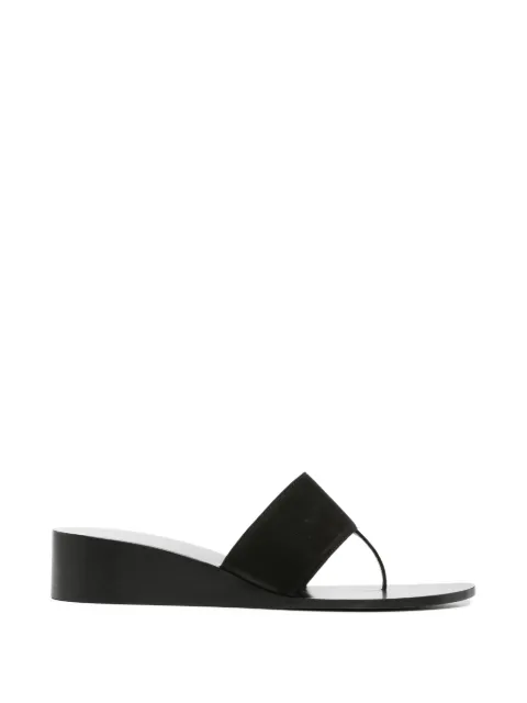 Jude Lucille nubuck-leather sandals Black SS26HO024BK001CL025