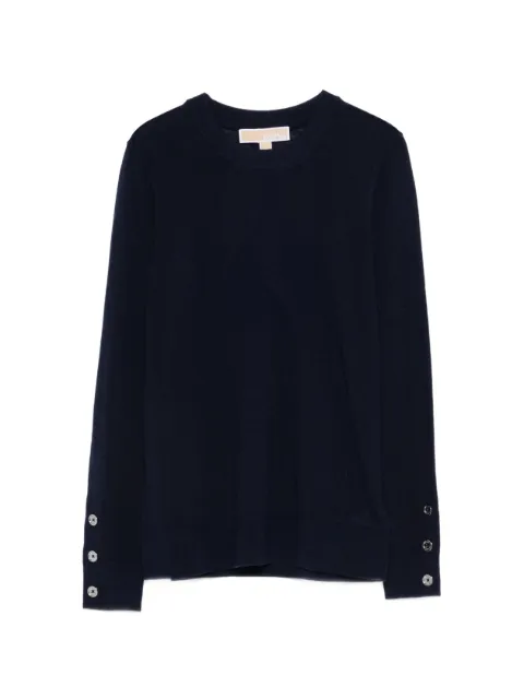 Michael Kors crew-neck sweater Blue MT5619D4VR