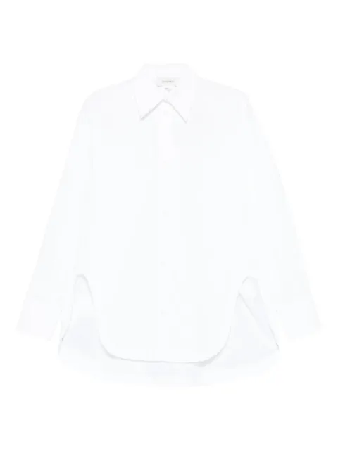Sportmax kimono poplin tunic shirt White 2612191041600