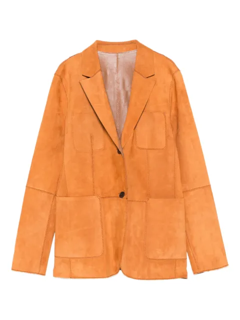 Desa 1972 suede blazer Orange K14929