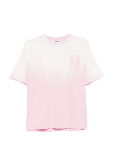 Moschino letter-print T-shirt Pink EA07240541