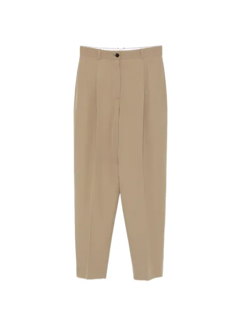 The Row Gianni wool tailored trousers Neutrals 10813W4319