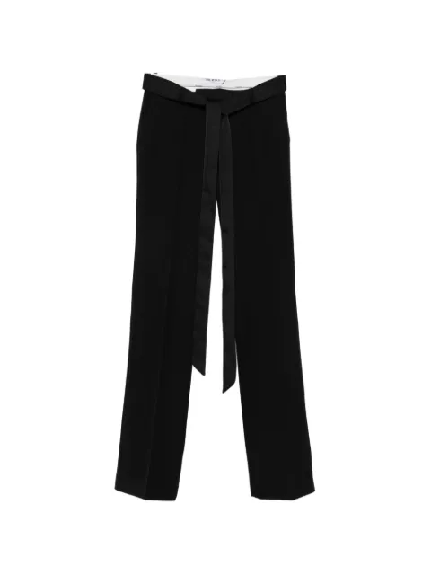 The Attico tie-waist trousers Black 260WCP00285WWW065AA