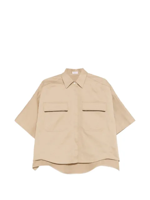 Brunello Cucinelli pocket shirt Neutrals ML597EM906C631