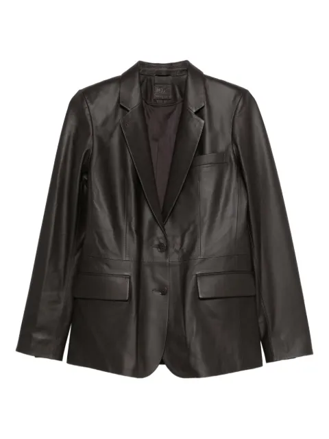 Desa 1972 notched-lapel pocket jacket Brown K14962