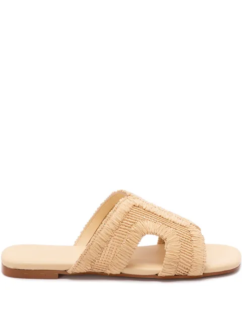 Castañer woven sandals Neutrals 026150