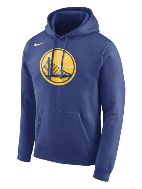 Nike logo pullover hoodie Blue 881131