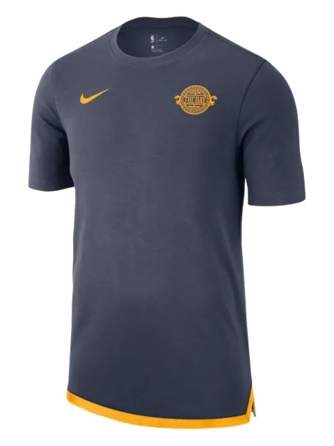 Nike x NBA Golden State Warriors round-neck T-shirt Blue 929217