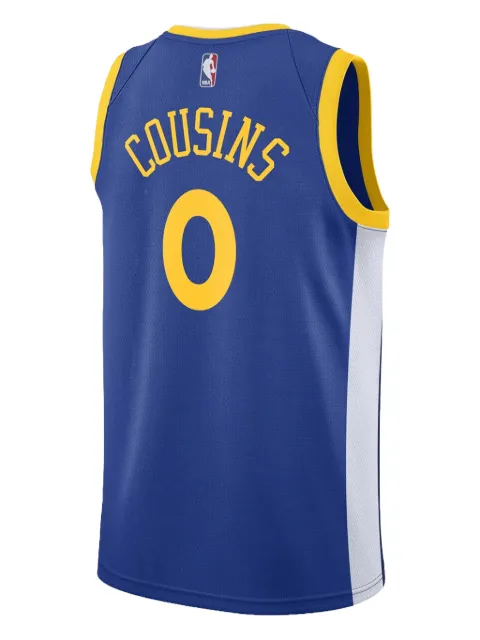 Nike x NBA Golden State Warriors DeMarcus Cousins jersey Blue 864475