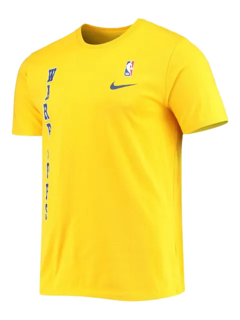 Nike NBA GS Warriors T-shirt Yellow AO0261