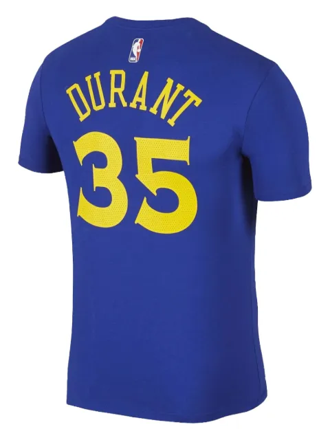 Nike x NBA Golden State Warriors Kevin Durant round-neck T-shirt Blue 870774