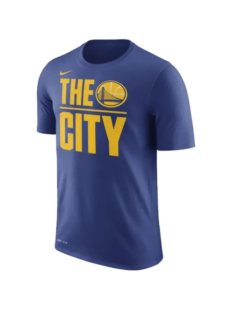 Nike NBA Golden State Warriors T-shirt Blue 871098