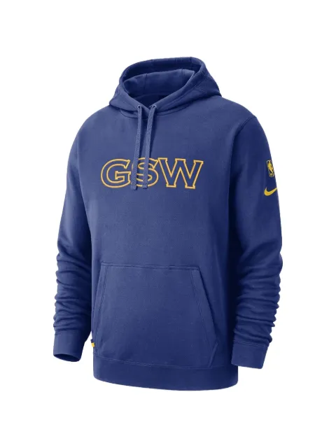Nike NBA Golden State Warriors Courtside hoodie Blue AJ2849