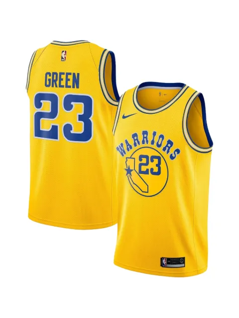 Nike x NBA Golden State Warriors swingman basketball vest Yellow AJ3878