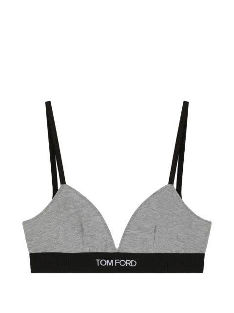 TOM FORD triangle bra Grey BRJ009JEX011TBV