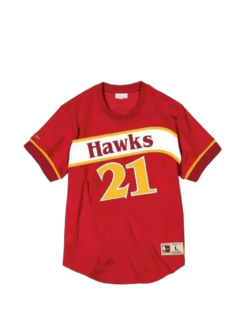 Mitchell & Ness Atlanta Hawks Dominique Wilkins T-shirt Red BA8X4GAHARKUP