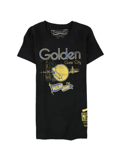 Mitchell & Ness x NBA Golden State Warriors WoGate City T-shirt Black BWTEBA18255GSWBLCK