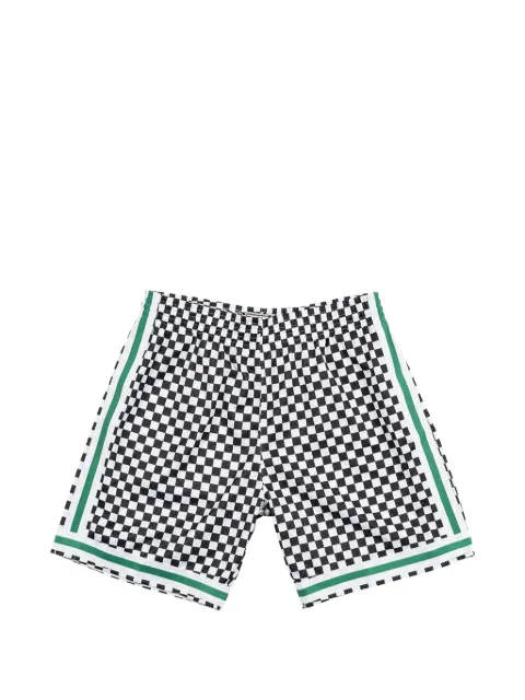 Mitchell & Ness x NBA Boston Celtics checked shorts Black BA3A4HBCEWN04