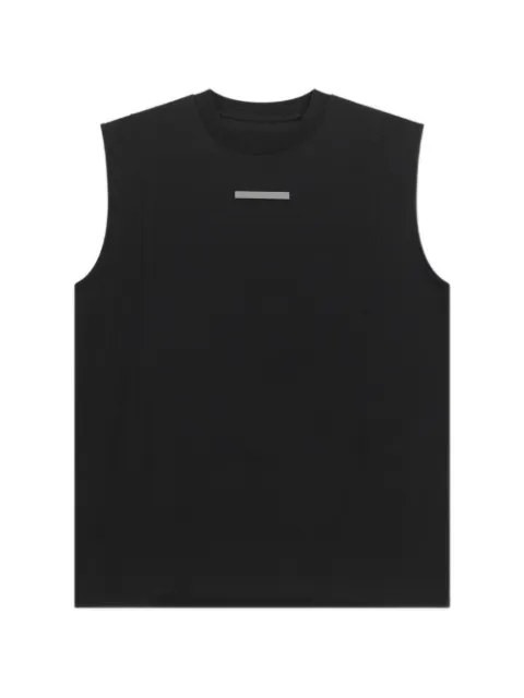 HELIOT EMIL Astrape metal-appliqué tank top Black SS26PREM09144