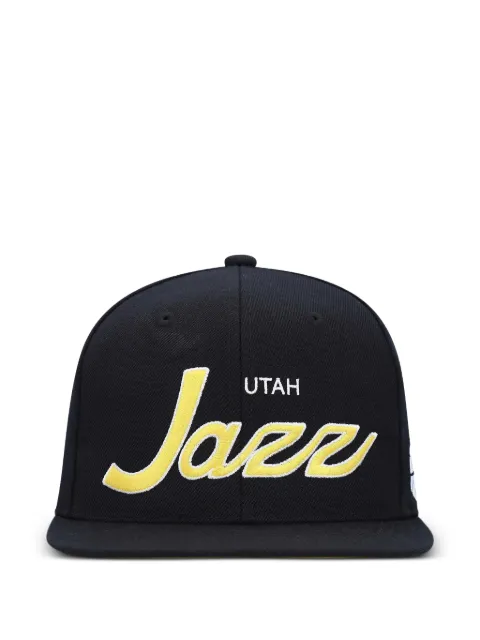 Mitchell & Ness NBA Utah Jazz team script snapback cap Black HHSS3280UJAYYPPPBKYW