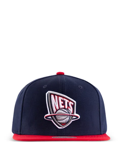 Mitchell & Ness Brooklyn Nets two-tone snapback cap Blue HHSS3267NJNYYPPPNYRD