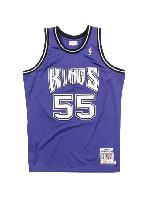 Mitchell & Ness x NBA 1998-99 Sacramento Kings Jason Williams jersey Purple BA64UYSKILCAV
