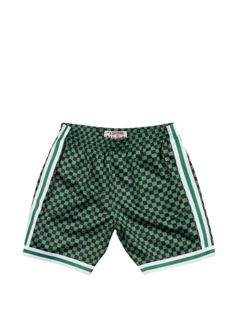 Mitchell & Ness NBA "Boston Celtics" checked swingman shorts Green BA3A4IBCEEN09
