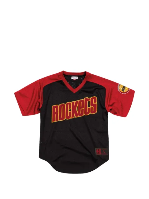 Mitchell & Ness Final Seconds mesh T-shirt Black BA87OQHROKJXZ