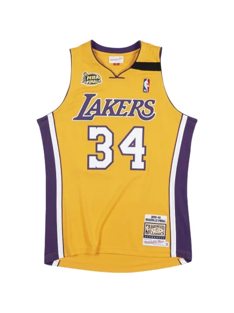 Mitchell & Ness Shaquille O'Neal Los Angeles Lakers 1999-00 jersey Yellow AJY4CP19141LALLTGD99SON