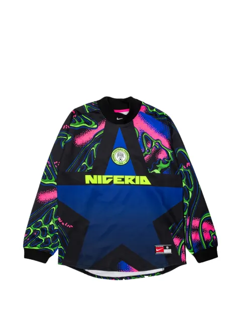 Nike Nigeria Authentic Goalkeeper T-shirt Black IO0782