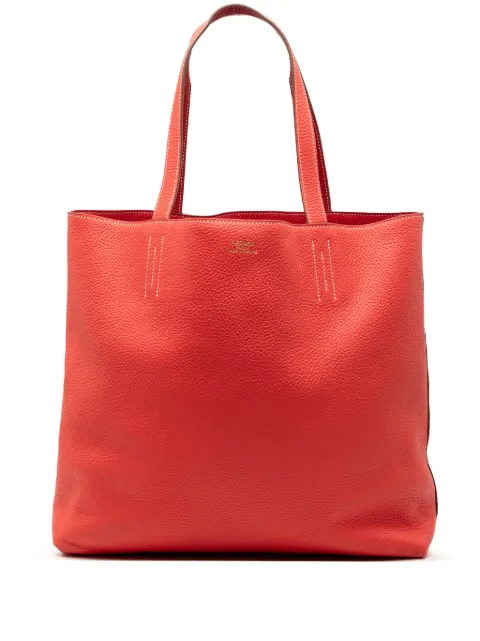 Hermès Pre-Owned 2010-2025 Clemence Double Sens 36 tote bag Red 86VMZJZNQL25USO9