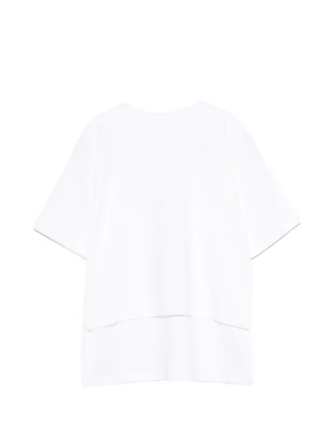Alaïa jersey T-shirt White AA9I0019J095C