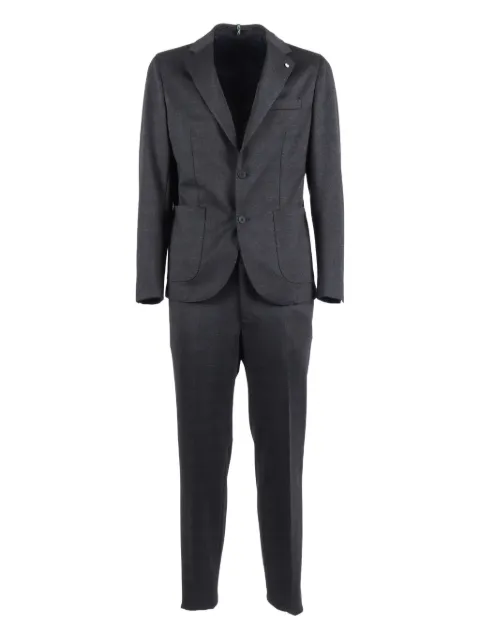 L.B.M. 1911 buttoned suit Grey 384455718