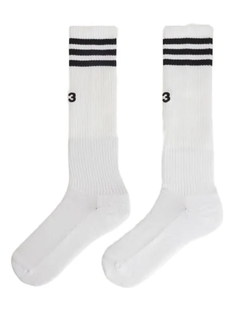 Y-3 striped socks White KS1458