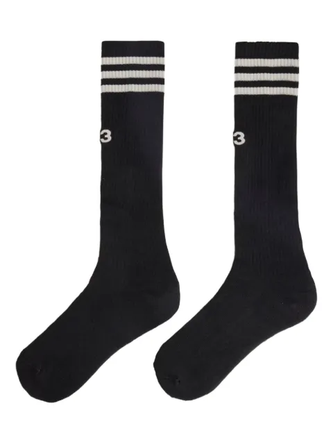 Y-3 striped socks Black KD0204