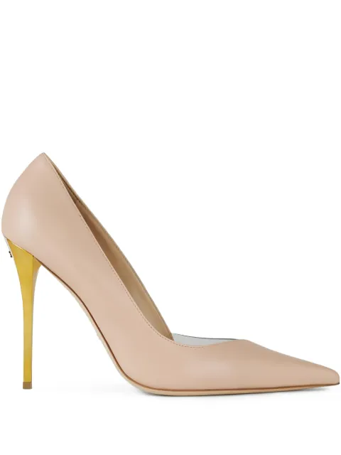 Elisabetta Franchi sharp pumps with cut-out detail Neutrals SA16L50EC