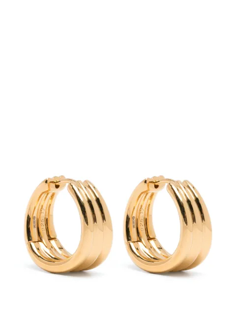 Missoma Savi triple ridge hoops earrings Gold SA25GE3NS