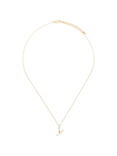 Missoma Curly Molten mini necklace Gold INLGN3NSY