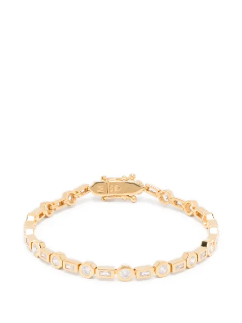 Missoma x Lucy Williams tennis geometric bracelet Gold LW25GB1CZ