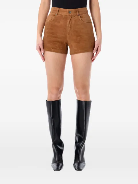 Haikure Brit suede shorts Brown HEW03362PL005TP