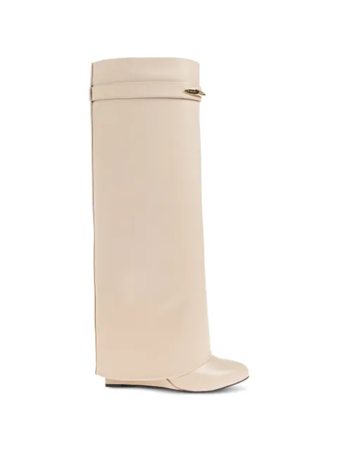 Givenchy leather boots Neutrals BE703XE1J7