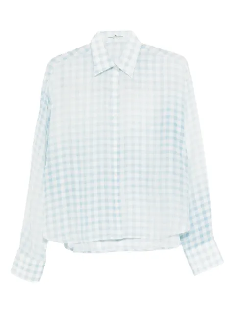 Ermanno Scervino check shirt Blue D482K348WCF