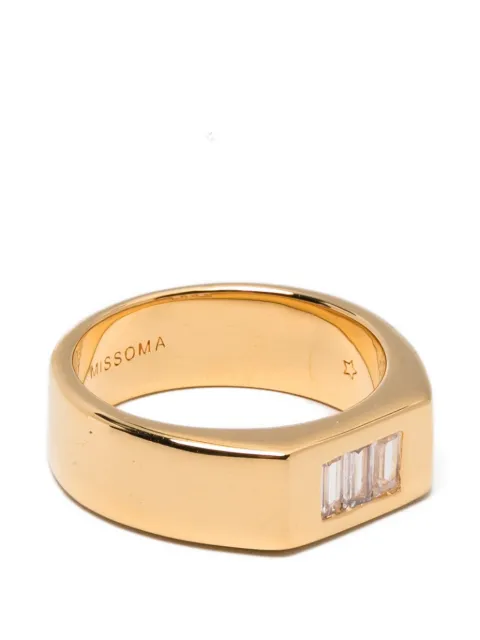 Missoma Lucy Williams zirconia ring Gold LW25GR3CZ
