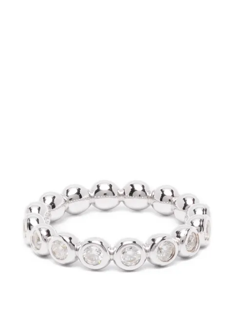 Missoma Tennis stacking ring Silver GUSR8NS