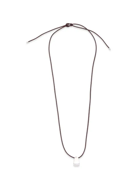 Missoma Lucy Williams Arco Cord necklace Silver LW25SN10NS
