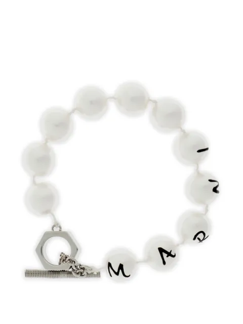 Marni beaded toggle bracelet Silver BRMV0253A0M2001