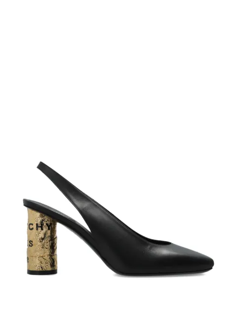 Givenchy square-toe block-heel pumps Black BE4055E1J7